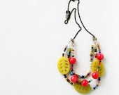 Chunky bright necklace