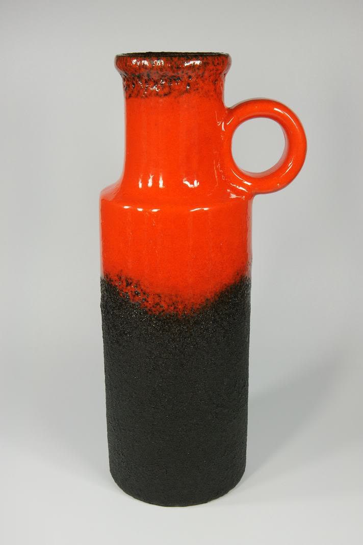 West Germany Fat Lava Scheurich Vase