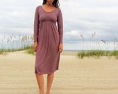 Below Knee Heirloom Dress (hemp/ organic cotton knit)