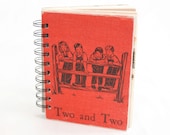 Two and Two - Wire-Bound Recycled Art Journal