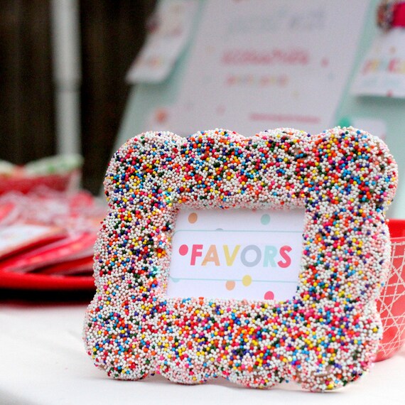 SPRINKLED WITH LOVE printable ensemble for a birthday party, baby shower or baby 'sprinkle'