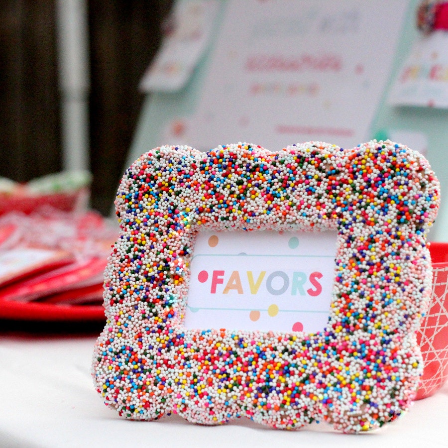 SPRINKLED WITH LOVE printable ensemble for a birthday party, baby shower or baby 'sprinkle'