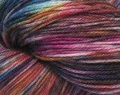 Hand dyed merino wool sock yarn - Molly