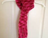 Red and Pink Scarf