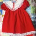 Red Velvet Dress 4T