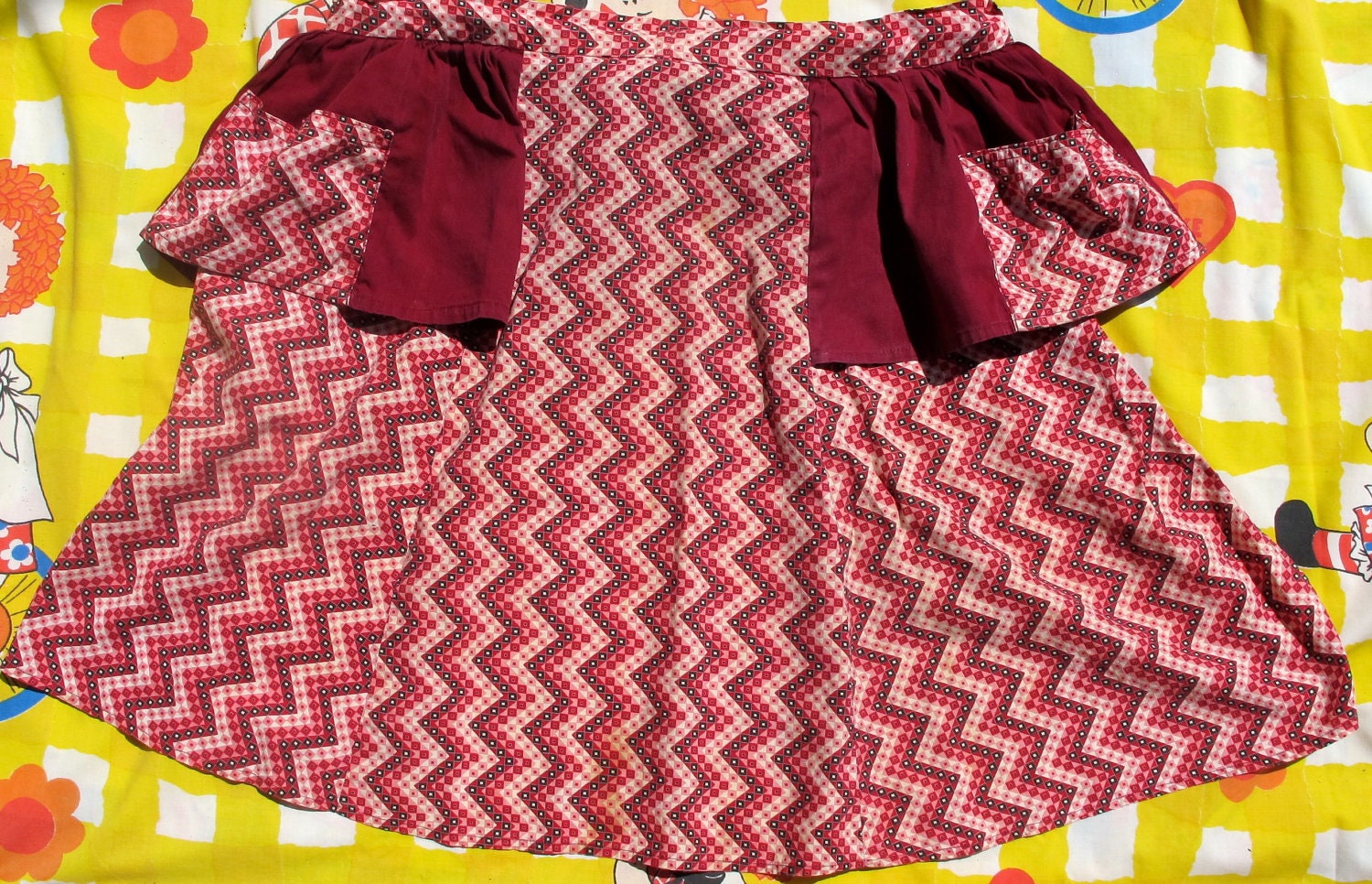 Zig Zag Apron