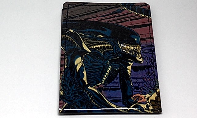 Sewn Duct Tape Comic Book Wallet - Alien Design 12