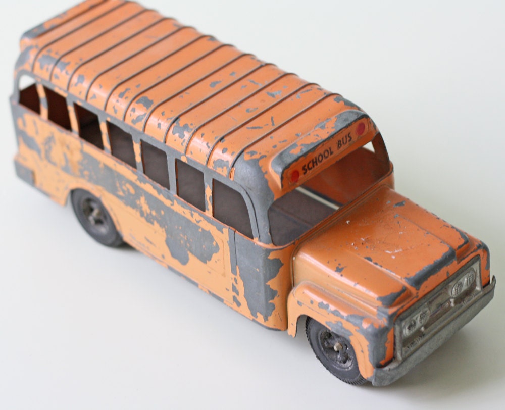 Vintage School Bus by Hubley USA