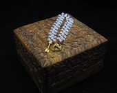 Romantic Jewelry Crystal Bracelet with Heart Clasp