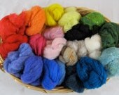 Big Needle Felting Set- Felting Wool, Felting Needles and Foam Pad