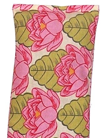 EYE PILLOW - Flaxseed Only or Your Choice of Herbs -  Lavender, Chamomile or Peppermint