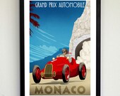 Monaco Grand Prix Poster