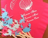 Nautical Sea Creature Toothpicks - set of 40