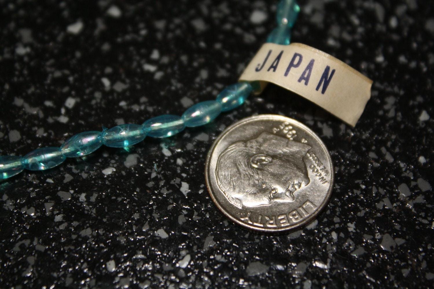 Japanese Aqua transparent Beads