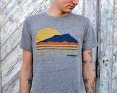 Mens Tshirt -Burlington Vermont - Vintage Inspired
