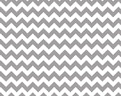 Small Chevron quilt or craft fabric by Riley Blake Designs - Gray Small Chevron- Fat Quarter