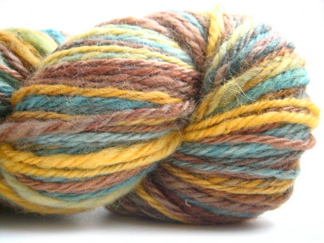 3-Ply BFL Wool Handspun Yarn 205 Yards