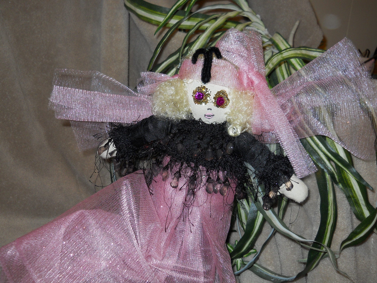 Bayou Chic -- Cajun Fairy Doll - by Mary Lynn Plaisance