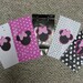 Reserved for Amie Minnie Mouse Mickey Mouse favor bags RIBBON INCLUDE