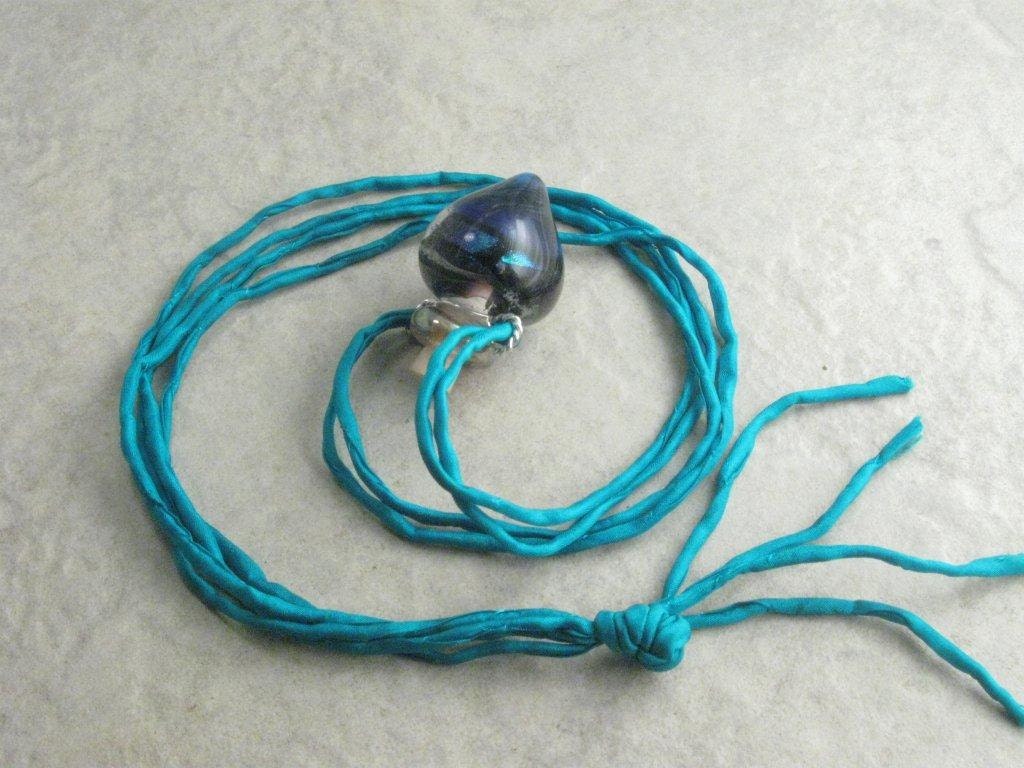 Cyber Monday Sale --- Your Own Island --- Lampwork Poison Bottle Necklace --- Potions Bottle Necklace
