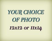 Giclee Print 12x12 or 11x14 custom size giclee art print big large print you choose customized square