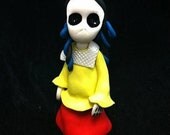 Day of the dead/Dia de los Muertos skeleton skull halloween India Maria