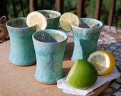 Two Turquoise Half Pints - Made to Order