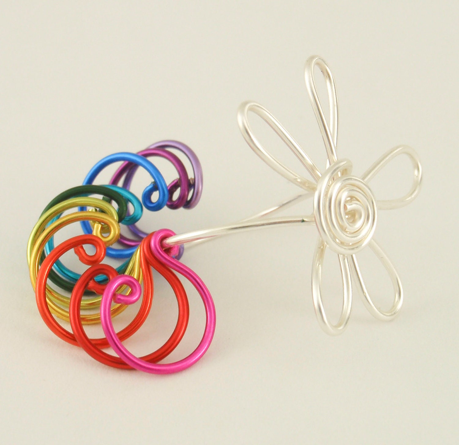 10 Simple Nose Fakers in BRIGHT and FUN  Colors - Nose Jewelry For Noses With Just Two Holes