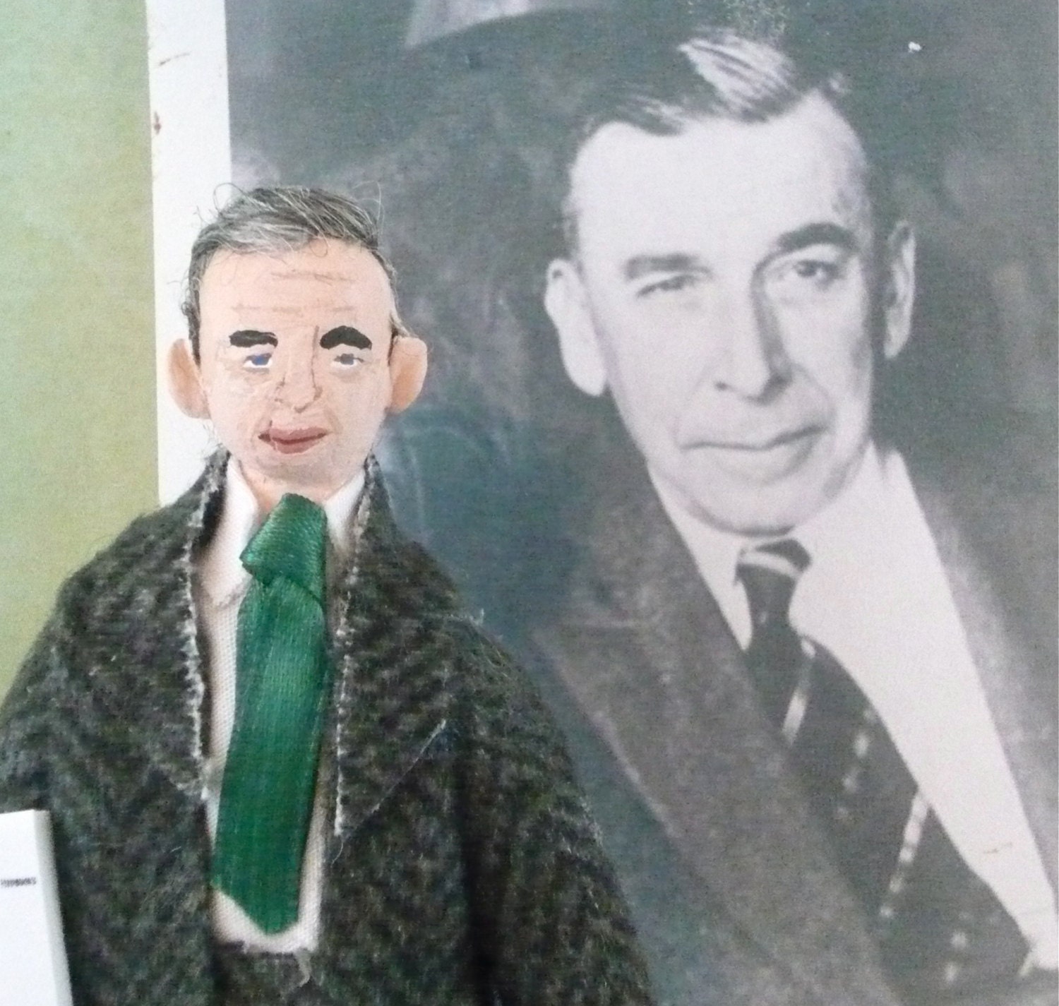 Booth Tarkington Author of The Magnificent Ambersons Doll Miniature