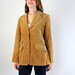 Vintage 1960s Blazer - Corduroy Blazer