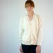 Buttercream Sweater / Boyfriend Cardigan