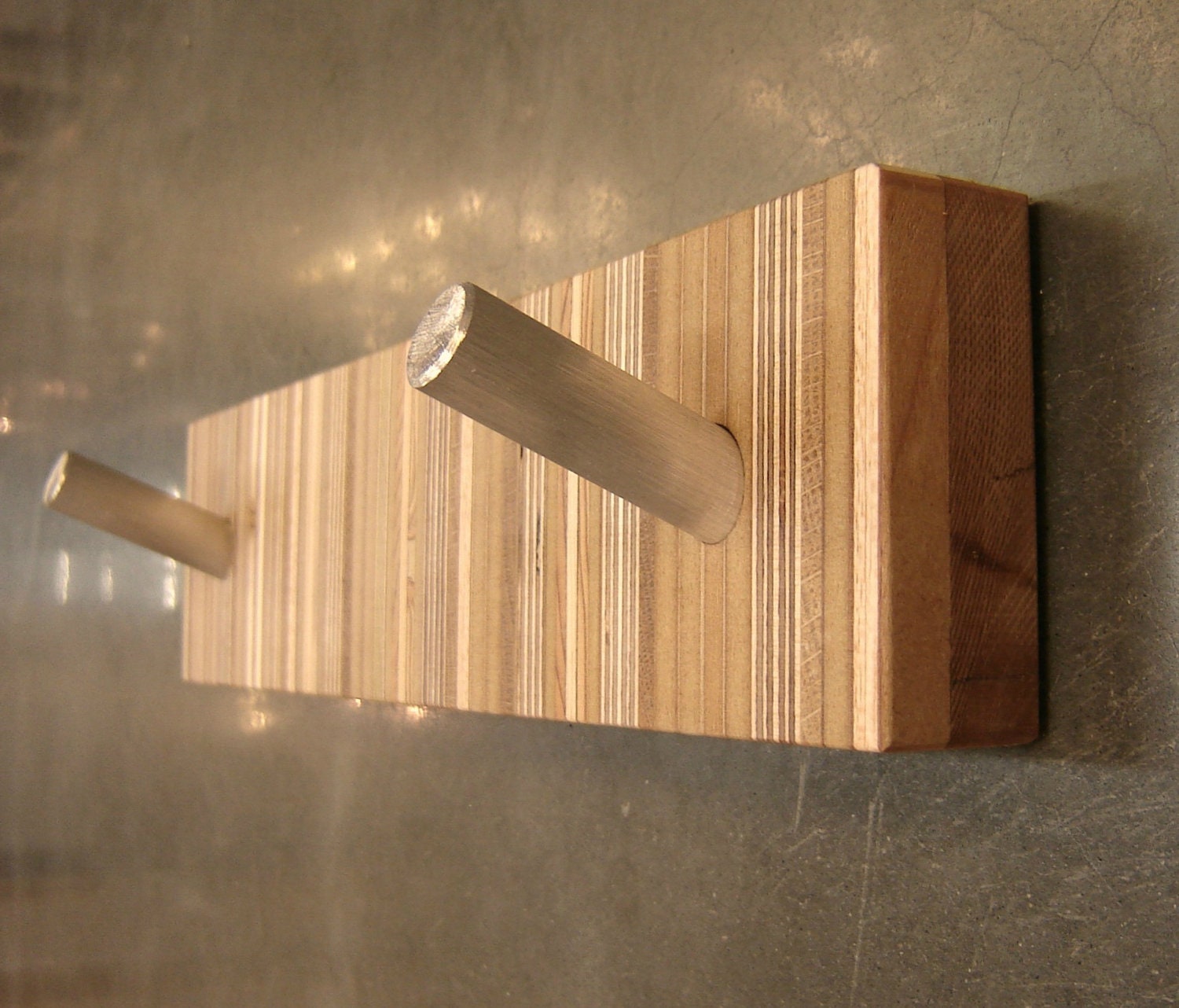Robe Hook / Towel Hook Bath Decor in Reclaimed Wood