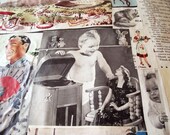 Vintage Scrapbook - Collages -Fabulous 1930s and 40s Color Magazines