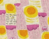 Nursery Versery---Itsy Bitsy in Pink-1 yard--Heather Ross for Kokka Fabrics