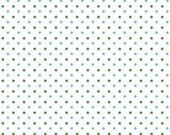 The Simple Life---Simple Dots Aqua--1 yard--Tasha Noel for Riley Blake Fabrics