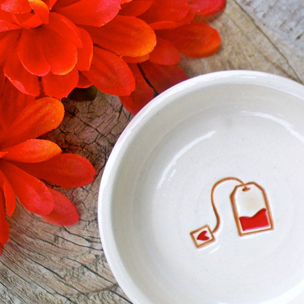 Tea Bag Holder & Spoon Rest -