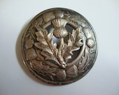 Vintage Scottish Thistle Brooch