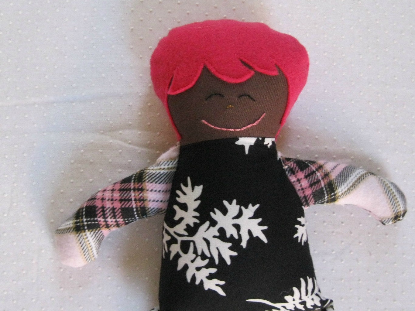 Caroline Small Handmade Fabric Baby Doll