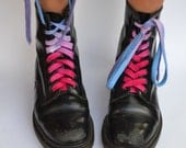 Hot Pink/Blue/Purple Shoe Laces-Extra Long