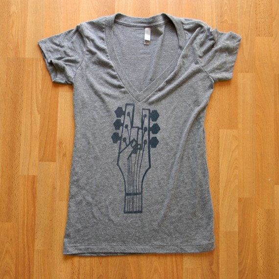Rock Hand - Ladies V-Neck