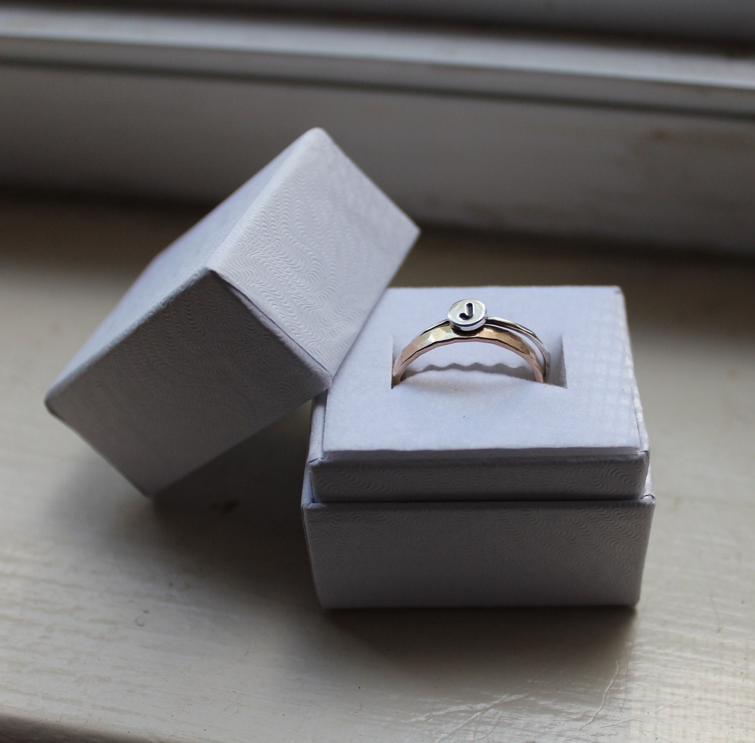 Small Cardboard Ring Box - Rings Not Included