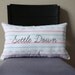 Penmanship Pillow - Settle Down