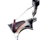 Walking the Cup Tig Welding Metal Sculpture