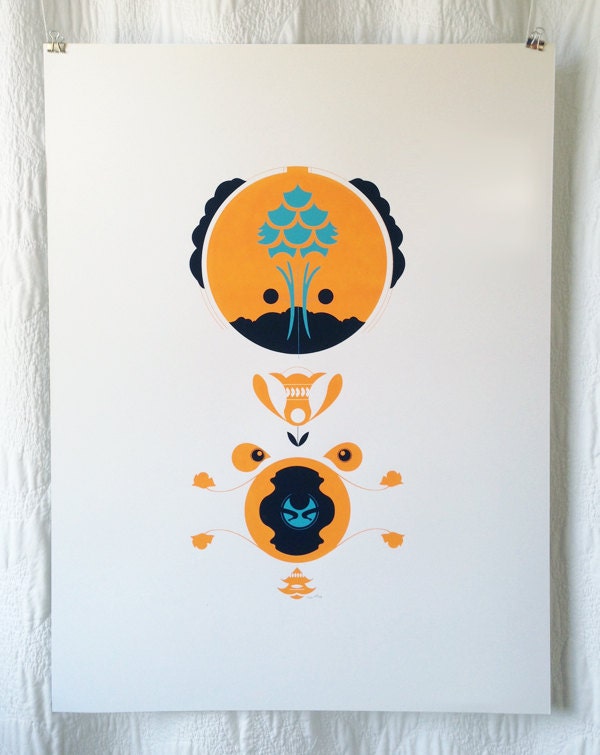 Camp Bear Screen Print