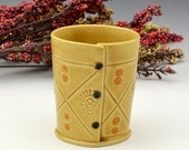 Handbuilt cup for tea or wine