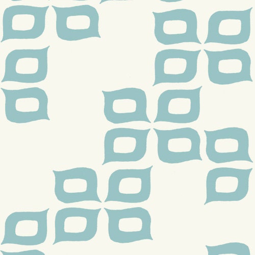 Jay-Cyn Designs for Birch Organic Fabrics, Camp Modern, Las Flores Mineral, 1 Yard
