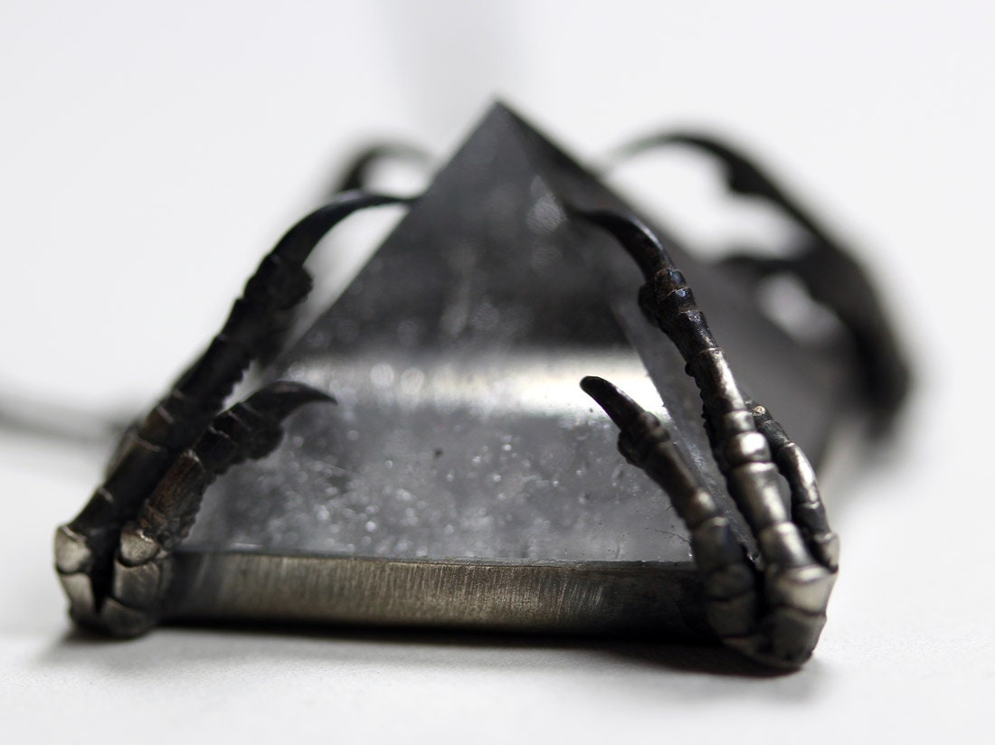 the mini crystal tomb necklace.