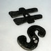 Vintage Cast Metal Letters for Altered Art, Steampunk, Mixed Media or Home Decor Projects