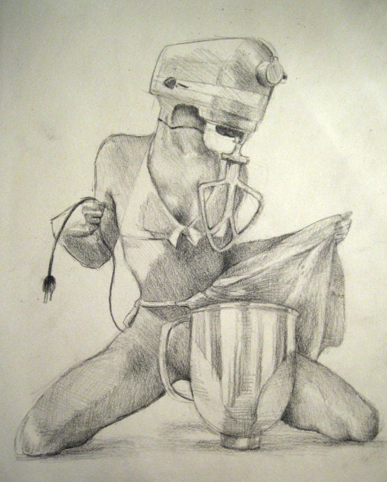 Miss Mixer original sketch