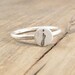 Tiny Script Initial Ring - Mother's Day Jewelry